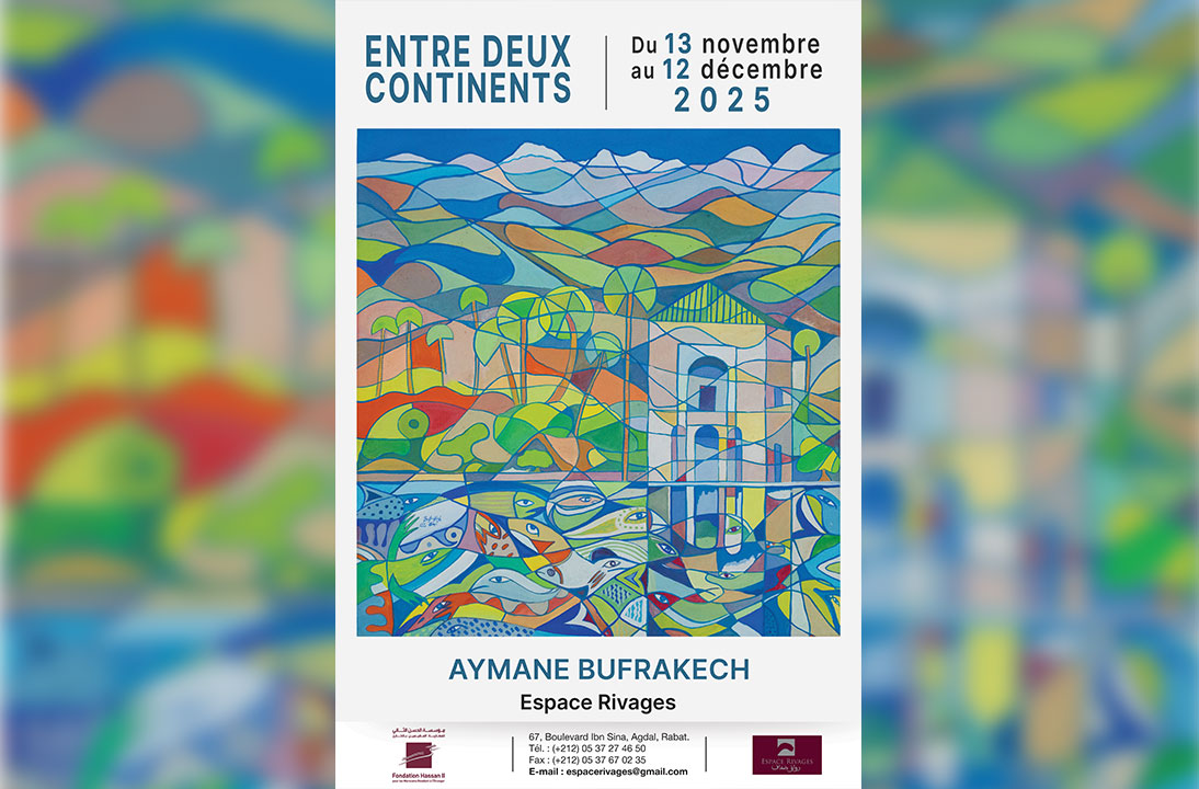 معرض فني «بين قارتين» للفنان المغربي أيمن بوفراقش