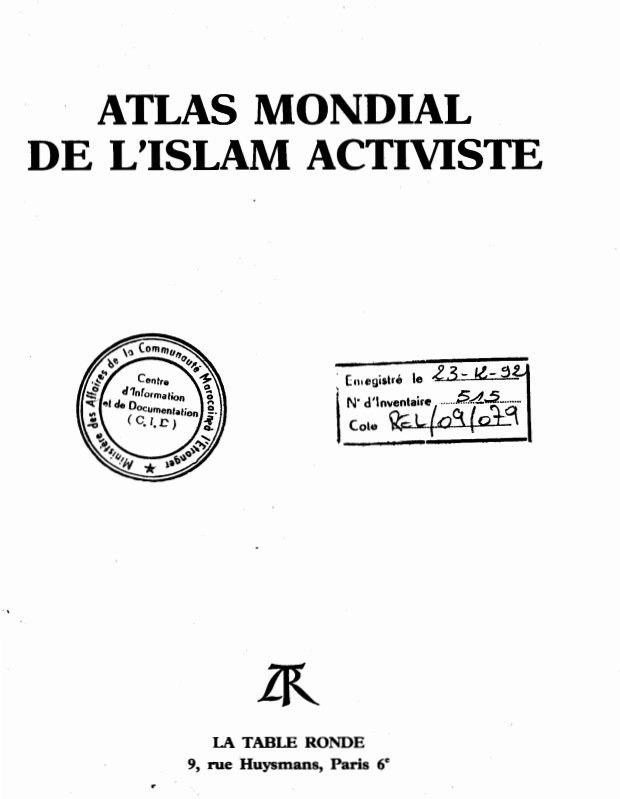 ATLAS MONDIAL DE L’ISLAM ACTIVISTE