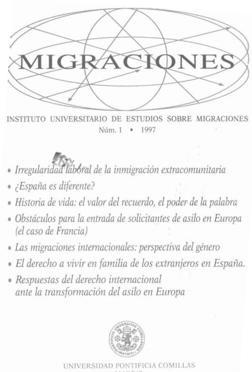 MIGRACIONES NUM 1 – 1997