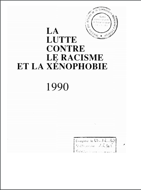 LA LUTTE CONTRE LE RACISME ET LA XENOPHOBIE