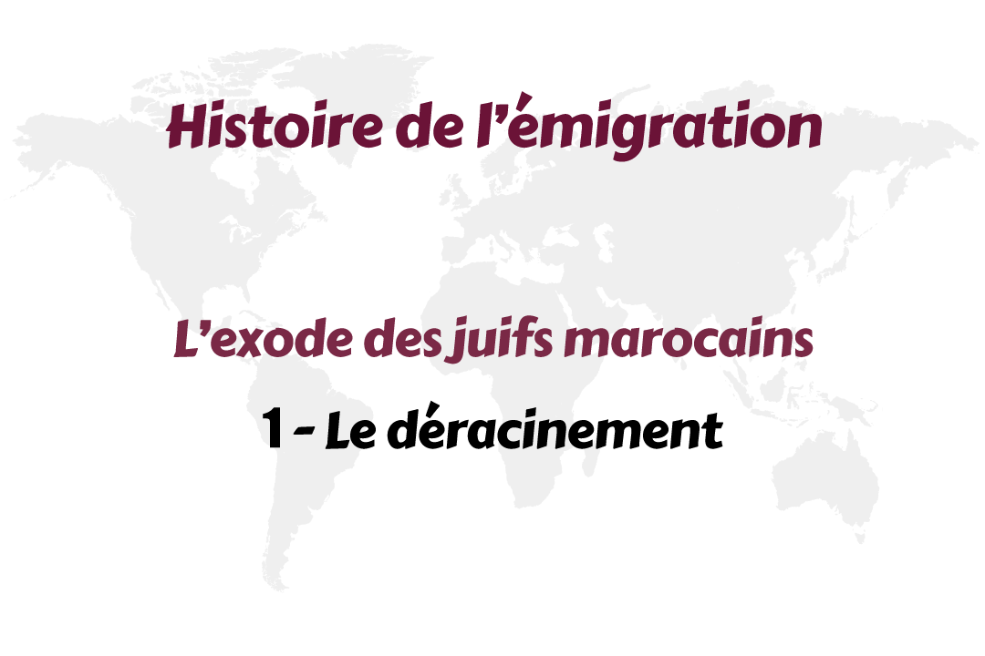 Article 6 : L’exode des juifs marocains – Le déracinement