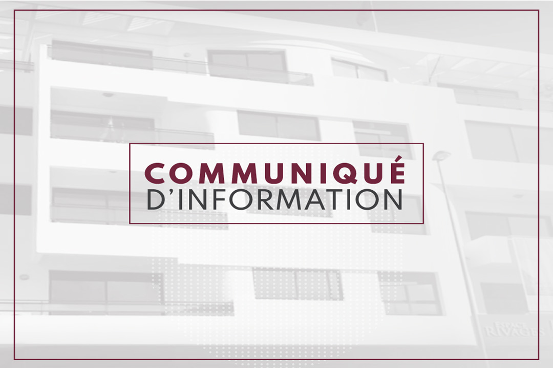 Communiqué d’information – Programme Ramadan 2021