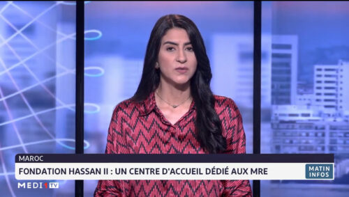 Le centre d’accueil ouvert dans le cadre de l’opération « Marhaba 2021 » sur le journal télévisé de la chaine Med1TV