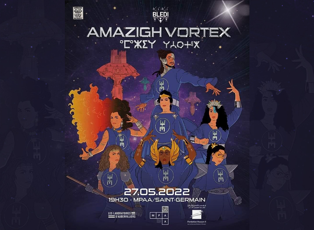 Organisation des spectacles de danse à Paris sous le signe « Amazigh Vortex »