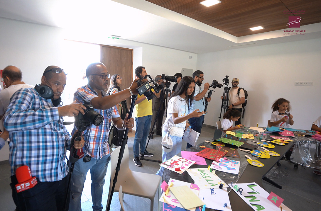 Séjour culturel 1ère période 2024 – Visite de presse – Centre socio – Culturel de kénitra